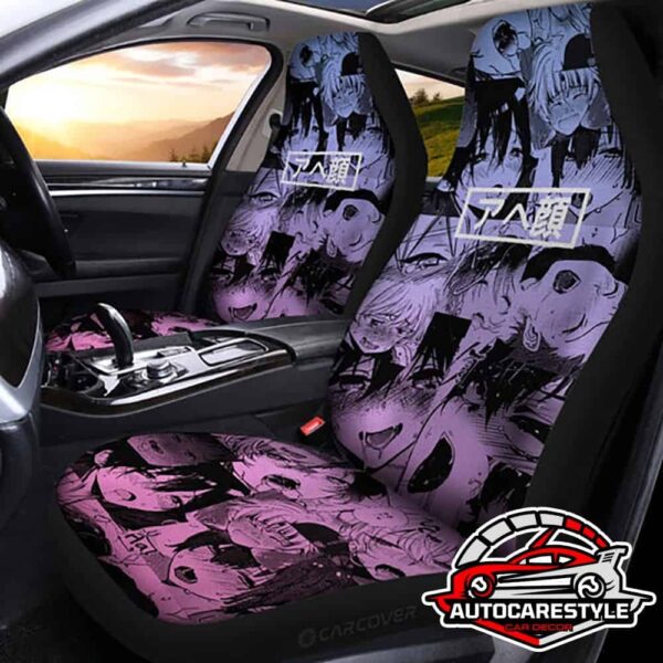 Ahegao Yaoi Car Seat Covers Custom Car Interior Accessories Car Seat Covers Custom Car Accessories Car Interior Decorations