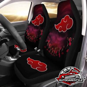 Akatsuki Clan Car Seat Covers Custom Anime Car Accessories Car Seat Covers Custom Car Accessories Car Interior Decorations