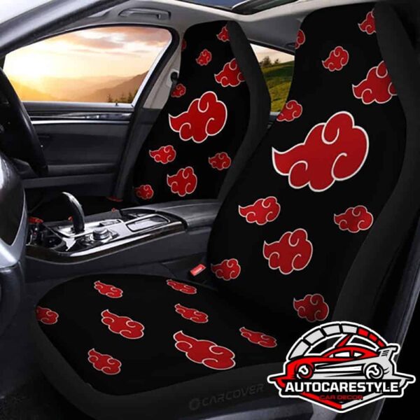 Akatsuki Cloud Car Seat Covers Custom Akatsuki Car Accessories Car Seat Covers Custom Car Accessories Car Interior Decorations