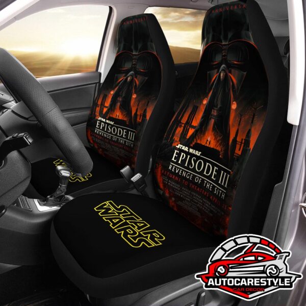 Celebrate The 20th Anniversary Of Star Wars Episode III Revenge Of The Sith April 25 2025 Car Seat Covers