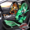 Demon Nezuko Car Seat Covers Custom Demon Slayer Anime Car Seat Covers Custom Car Accessories Car Interior Decorations