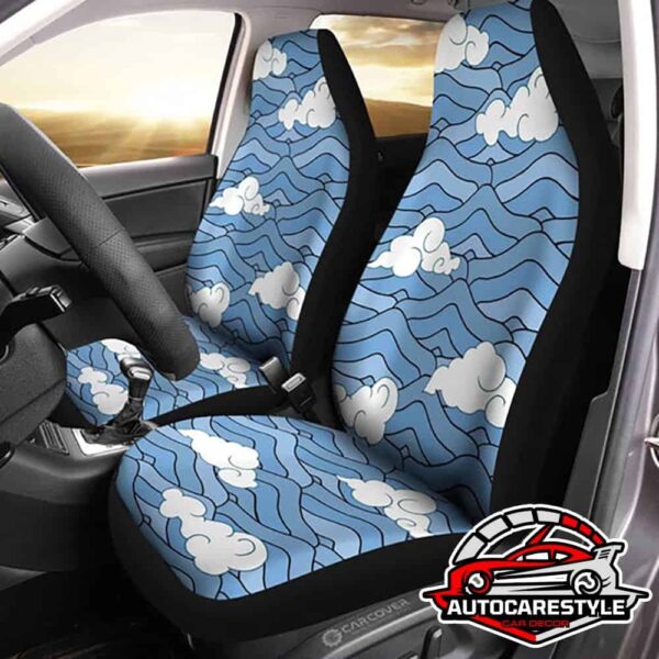 Demon Slayer Sakonji Uniform Car Seat Covers Custom Anime Car Accessories Car Seat Covers Custom Car Accessories Car Interior Decorations