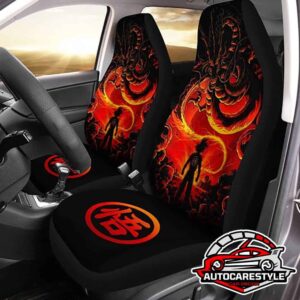 Goku And Shenron Dragon Ball Car Seat Covers Custom Anime Car Accessories Car Seat Covers Custom Car Accessories Car Interior Decorations