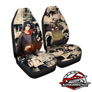 Kakashi Itachi Car Seat Covers Custom Manga Anime Car Accessories Car Seat Covers Custom Car Accessories Car Interior Decorations