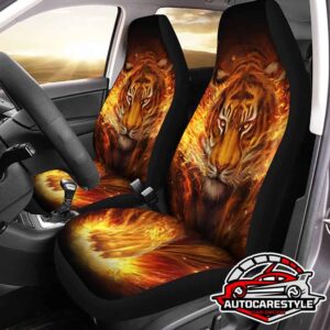 Legendary Tiger Car Seat Covers Custom Tiger Car Interior Accessories Car Seat Covers Custom Car Accessories Car Interior Decorations