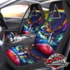 Waterproof Coating Rick And Morty Funny Cartoon Automotive Seat Covers Car Seat Covers