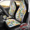 Custom Fit Pikachu Pattern Pokemon Car Seat Covers Automotive Seat Covers