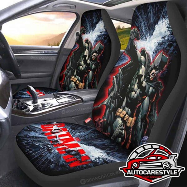 Batman The Dark Knight Car Seat Covers Full Set Car Seat Covers Scratch-Proof