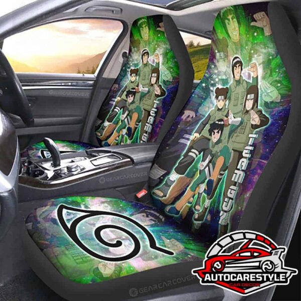 Child-Friendly Team Guy Naruto Anime Car Seat Covers Gear Car Cover