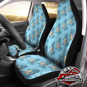 Easy to Install Squirtle Pokemon Water Car Seat Covers Car Accessories