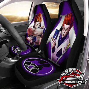 Hisoka Morow Hunter x Hunter Anime Car Seat Covers Gear Car Cover Universal Compatibility