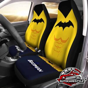 Padded Comfort Batman DC Comics Car Seat Covers Upholstery Covers