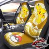 Quick Install Bulbasaur Pokemon Car Seat Covers Cooling Seat Covers