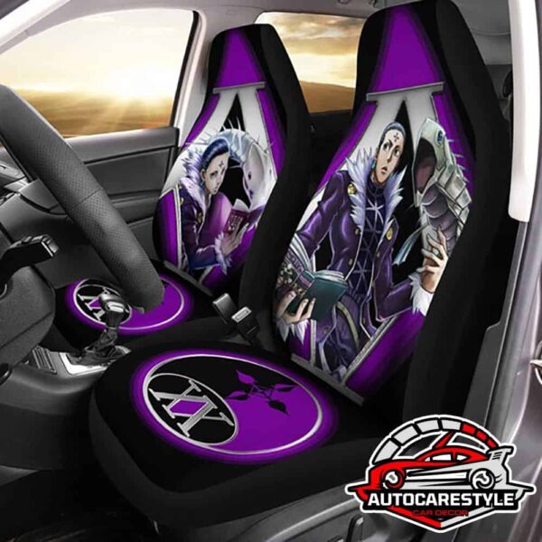 Scratch-Resistant Chrollo Lucilfer Hunter x Hunter Anime Car Seat Covers Seat Cushions