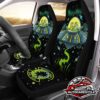 Soft Touch Material Rick And Morty Funny Cartoon Front And Back Car Seat Covers Car Seat Covers