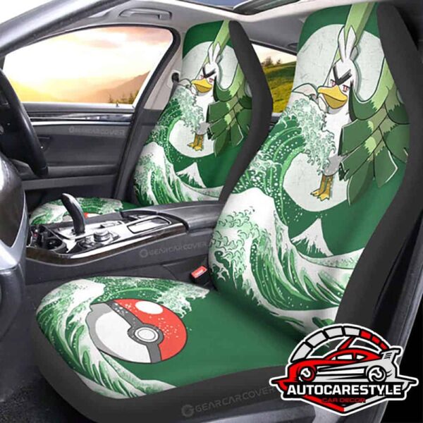 Sirfetch’d Pokemon Car Seat Covers Personalized Car Accessories Unique Seat Protectors For Every Car