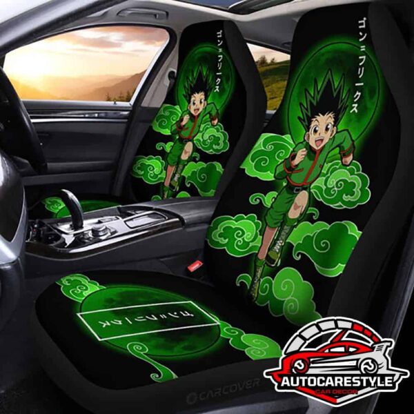 Sporty Aesthetic Gon Freecss Hunter x Hunter Anime Car Seat Covers Car Seat Protectors