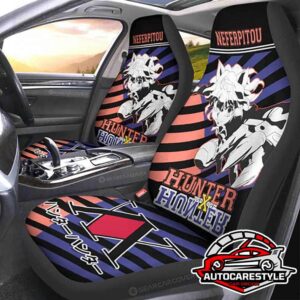 Sporty Aesthetic Neferpitou Hunter X Hunter Car Seat Covers Vintage Car Seat Covers