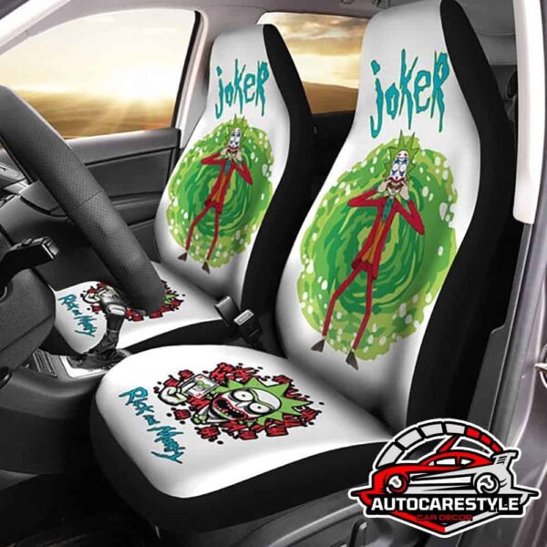 Sporty Look Rick And Morty Funny Cartoon Car Seat Protectors Car Seat Covers