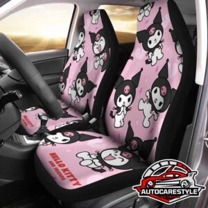 Stain-Resistant Kuromi Hello Kitty And Friends Car Seat Covers Seat Cushions